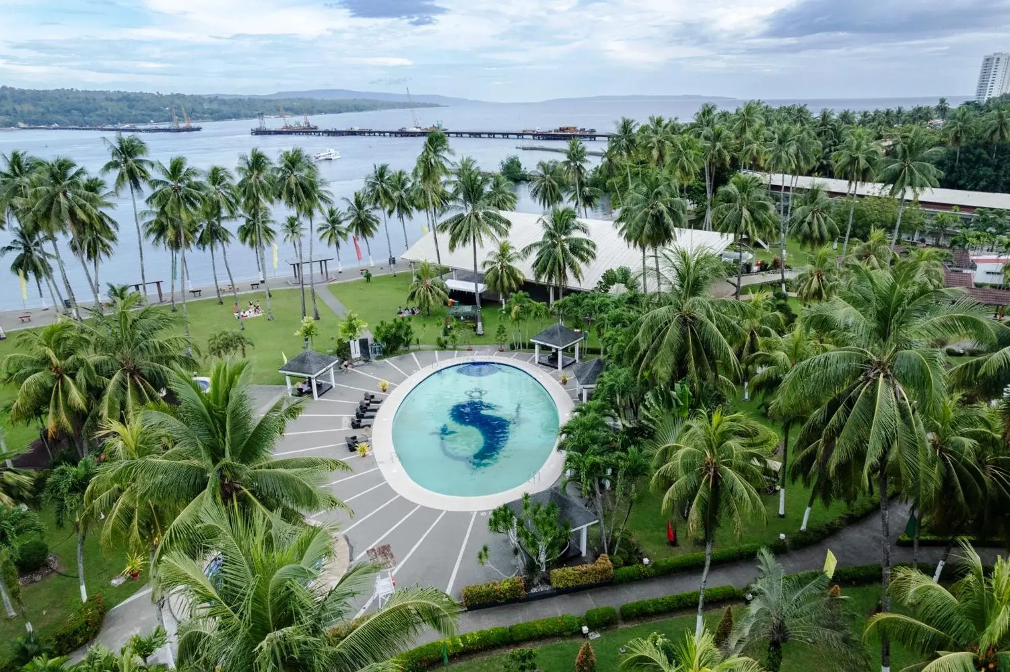 Swimming pool in Waterfront Insular Hotel Davao